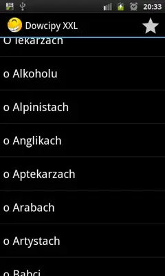 Dowcipy XXL android App screenshot 2